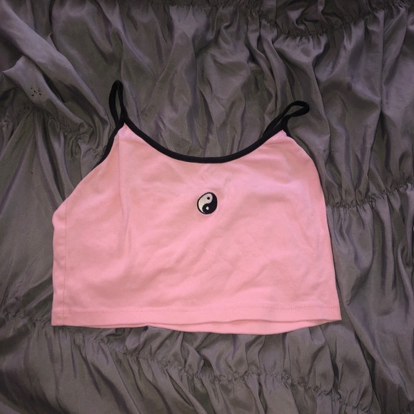 Urban Outfitters Tops - ✨2 for $18✨ urban outfitters yin yang crop top!